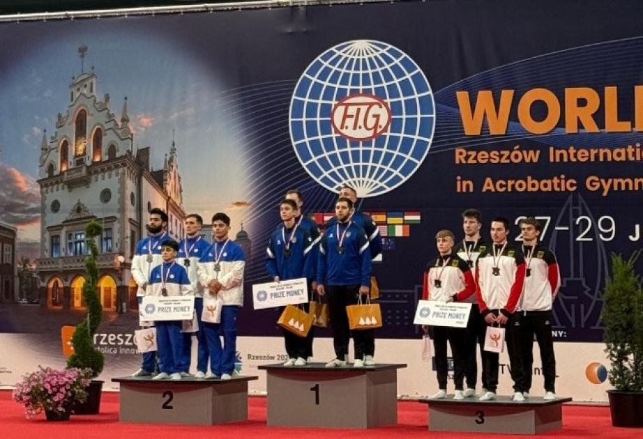 Gimnastlarımız Polşada fərqləndilər